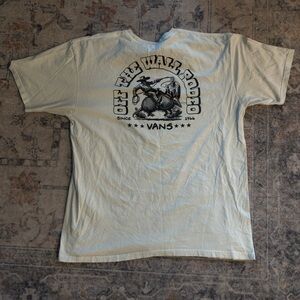 Vans Men's Off-White Graphic Tee